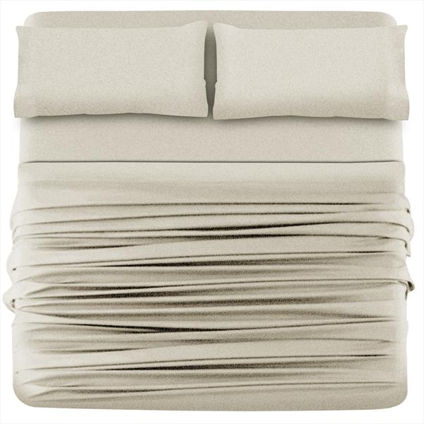 Beauty Threadz - 4 Piece Jersey Sheet Set – Cal King